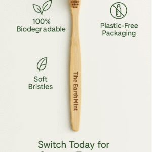 S-Curve Bamboo Toothbrush Regular Size